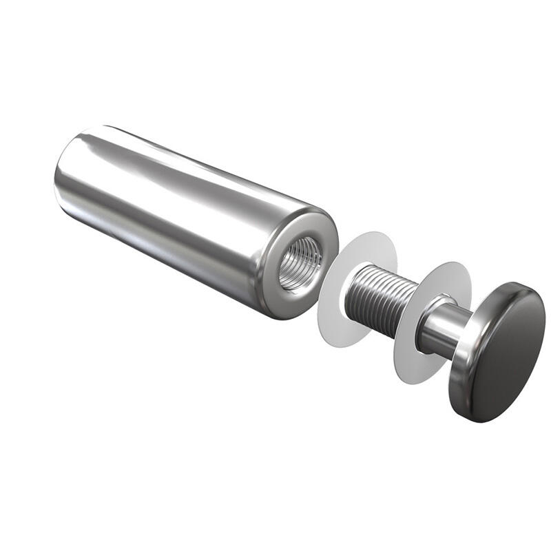 Entretoises Murales (Filetées)  - ∅ 25mm (1″) Projection 65mm (2-1/2″)