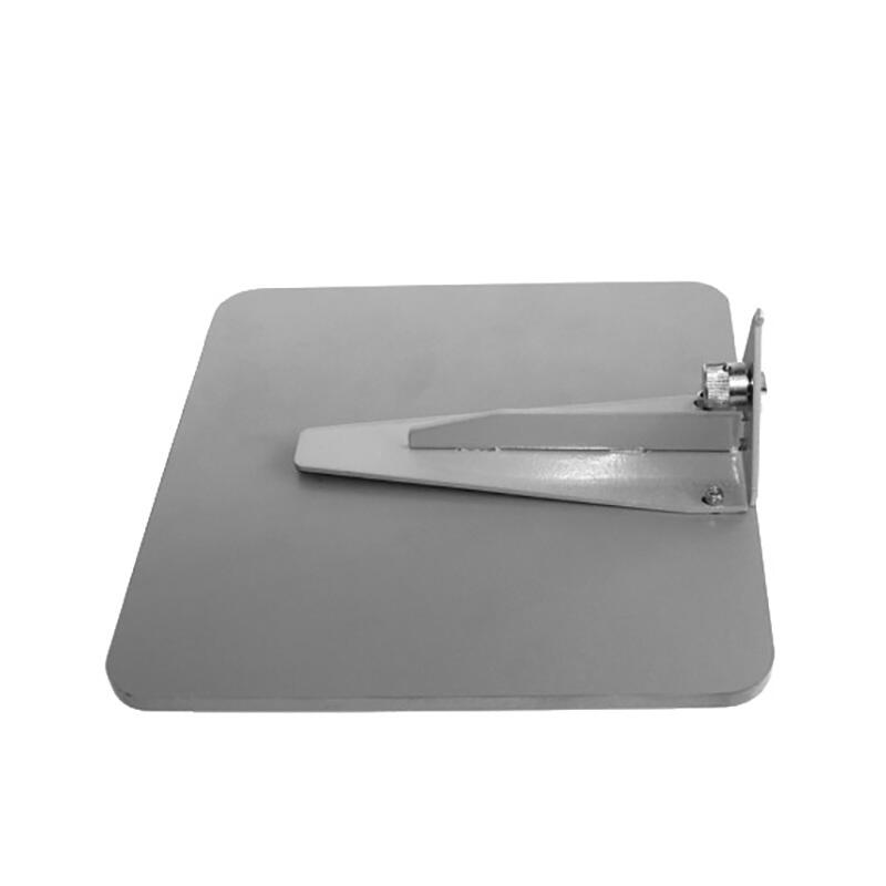 Tablette carrée en acier thermolaqué