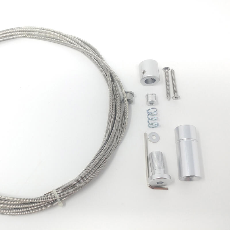 Kit câble ∅ 3mm sol/plafond (4m)