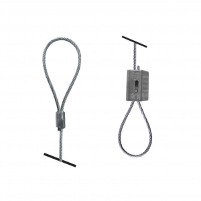 Kit de suspension 16.5' (5m) Boucle - Galet aujustable