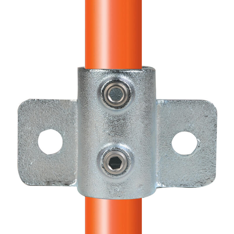 Raccord Tubulaire patte fixation murale renforcé ∅33,4mm (1,315″)